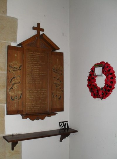 War Memorial St Mary Church