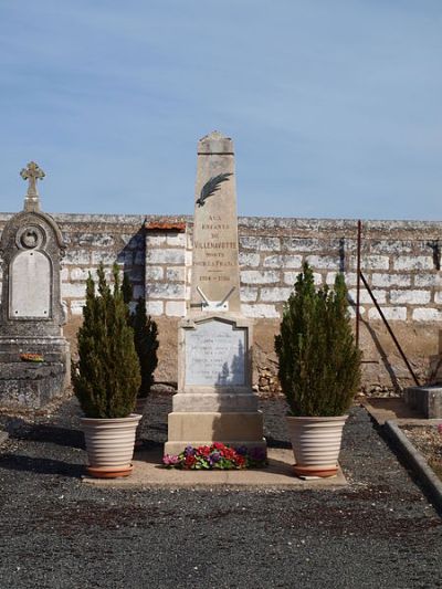 War Memorial Villenavotte