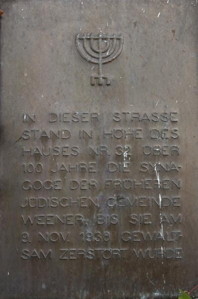 Monument Synagoge Weener #2