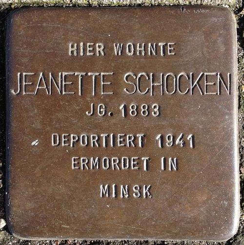 Stolpersteine Wurster Strae 106 #3