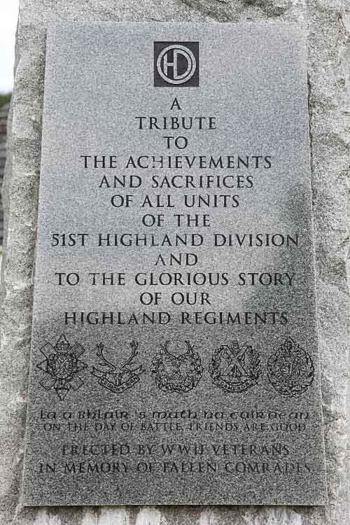 Monument 51st Highland Division #3