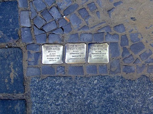 Stolpersteine Gipsstrae 9 #1