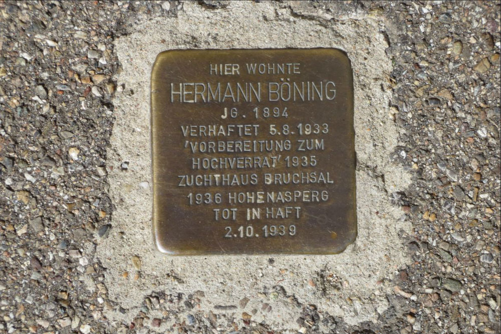 Stumbling Stone Kaiserstraße 42