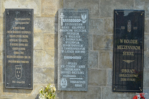 Memorial Plaques Nysa