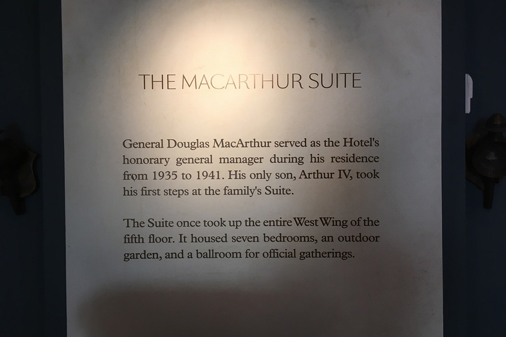MacArthur Suite | The Manila Hotel #3