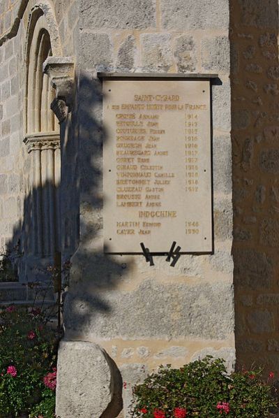 War Memorial Saint-Cybard