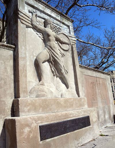 Oorlogsmonument op Zion Triangle