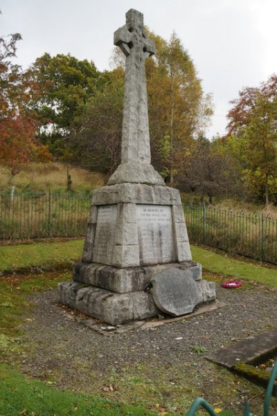 Oorlogsmonument Ballinluig #1