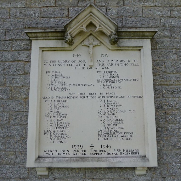 War Memorial St. Peter Church