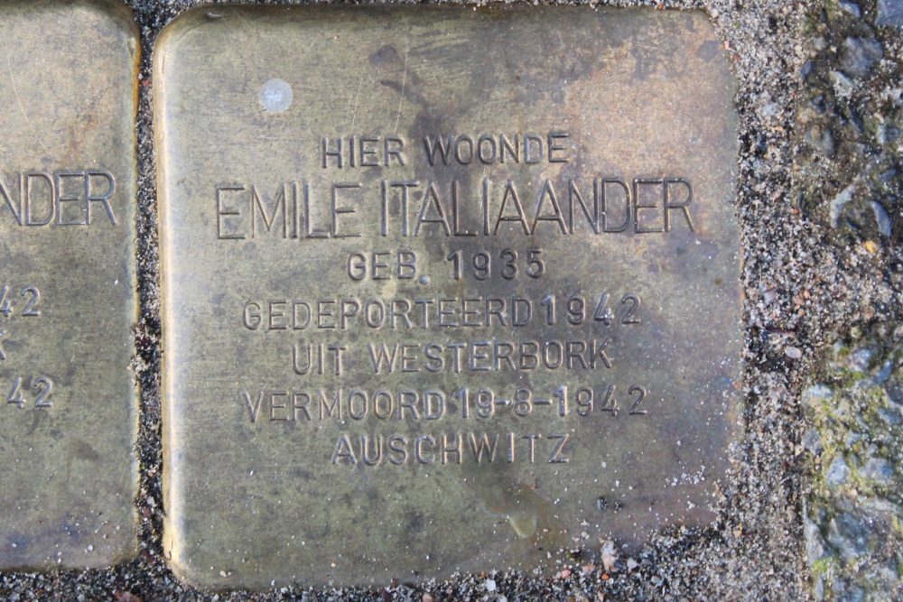 Stolpersteine Van de Wateringelaan 3 #4