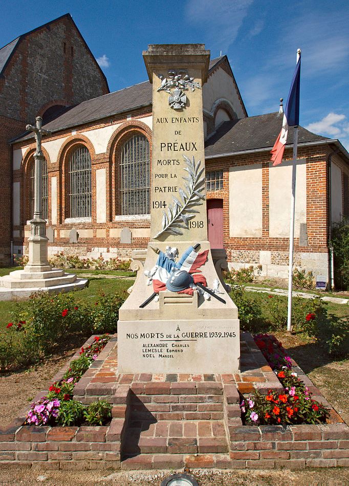 Oorlogsmonument Praux