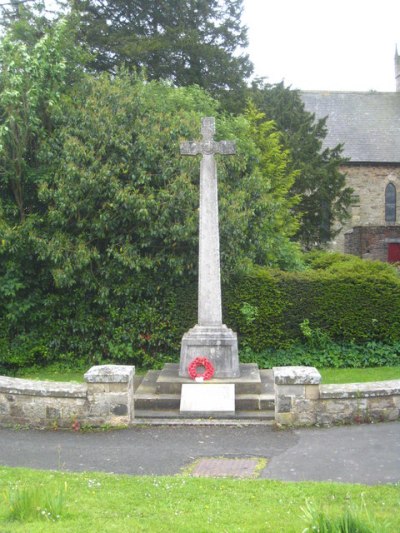 Oorlogsmonument Greenhead