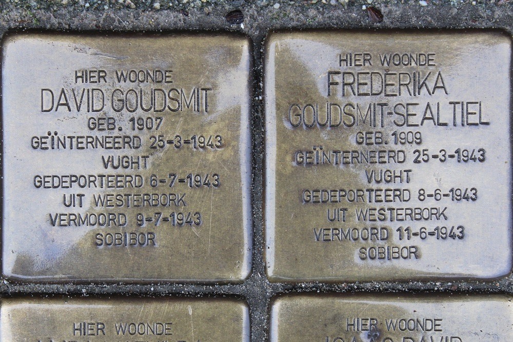Stolpersteine Schalk Burgerstraat 90 #2