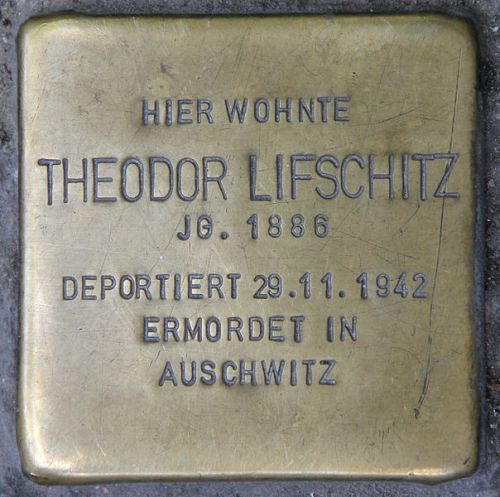 Stumbling Stones Nürnberger Straße 65 #2