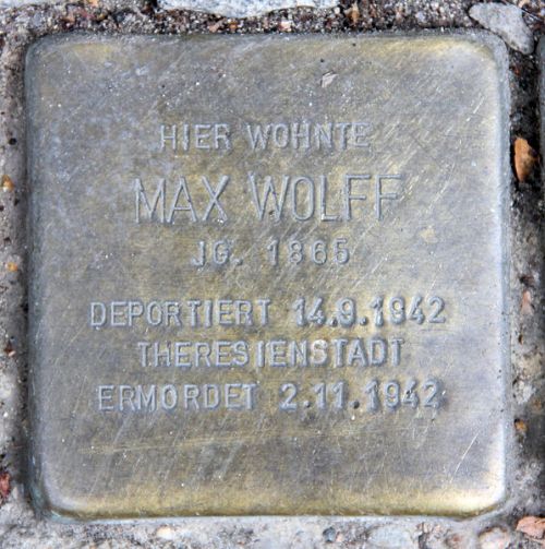 Stolpersteine Willmanndamm 6 #4