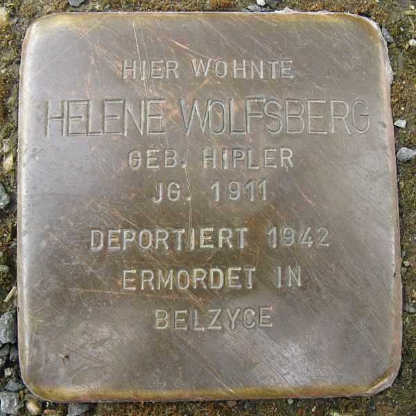 Stolpersteine Weststrae 49 #1