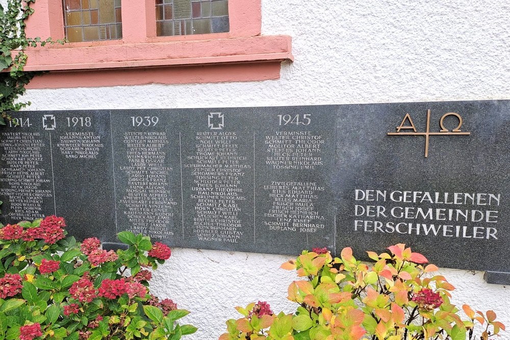 War Memorial Ferschweiler #1
