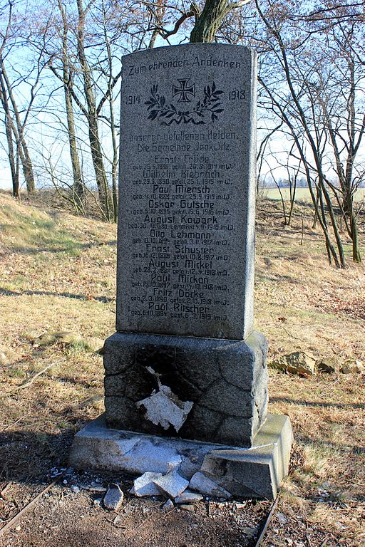 Monument Eerste Wereldoorlog Kubschtz