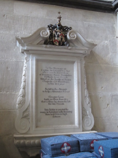 Memorials First World War Salisbury Cathedral #2