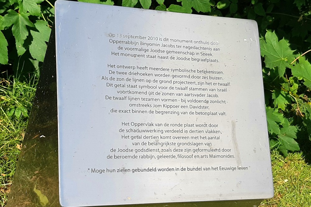 Jewish Memorial Sneek