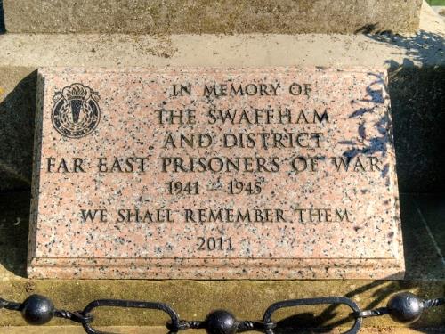 Oorlogsmonument Swaffham #2