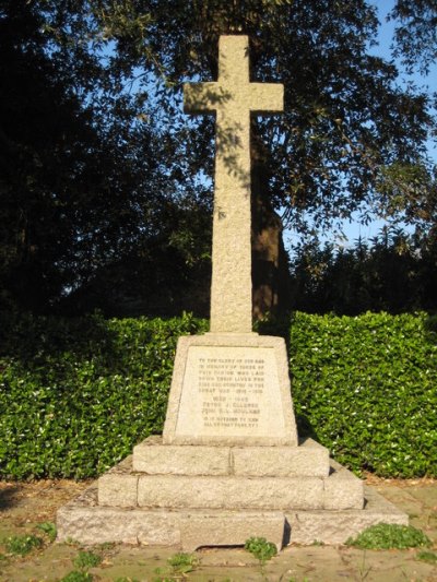 War Memorial West Lulworth #1