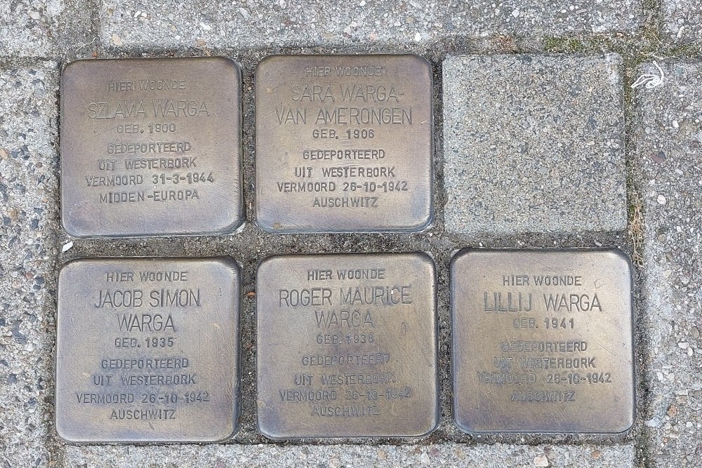 Stolpersteine Aleidastraat 150a