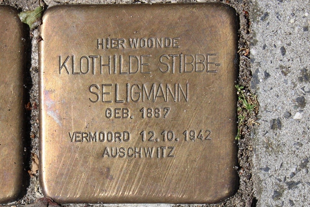 Stolpersteine Diezerenk 23 (voorheen Diezerenk 31) #3