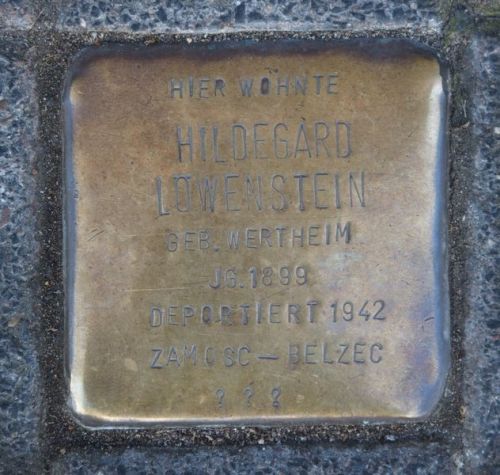 Stolperstein Jakobistrae 19