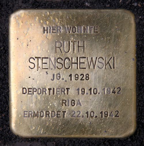 Stolpersteine Schtzenstrae 53 #5