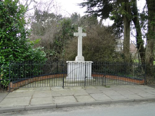 Oorlogsmonument Glemsford #1