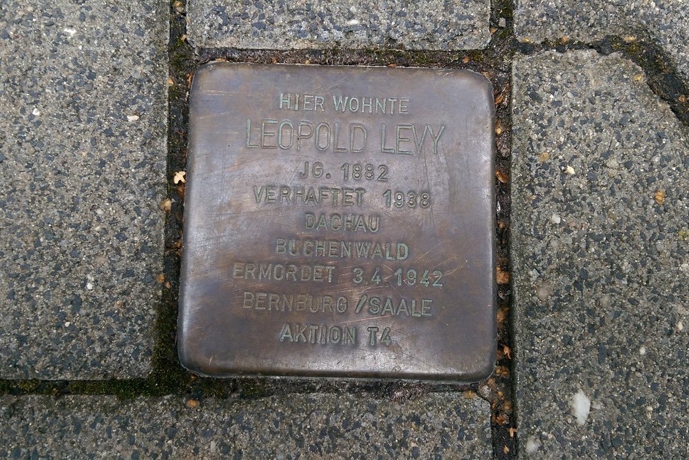 Stolperstein Mozartstrae 6 #1