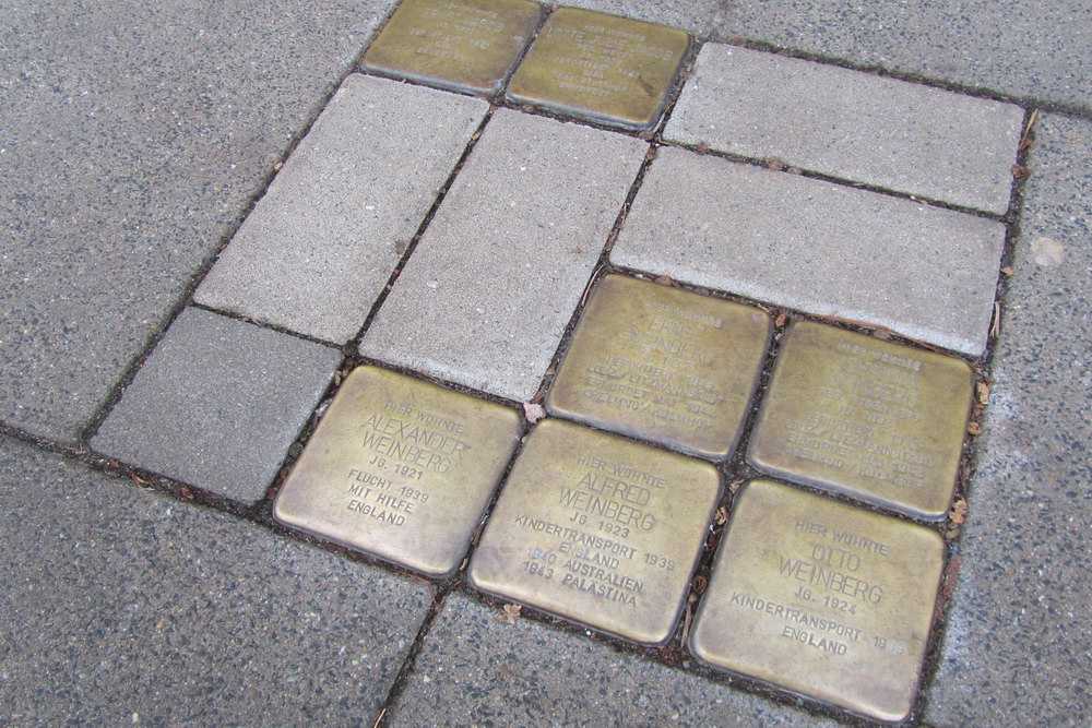 Stumbling Stones Aachener Straße 399 #1