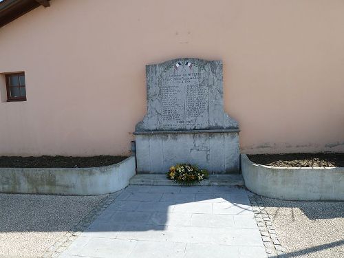 Oorlogsmonument Brenx