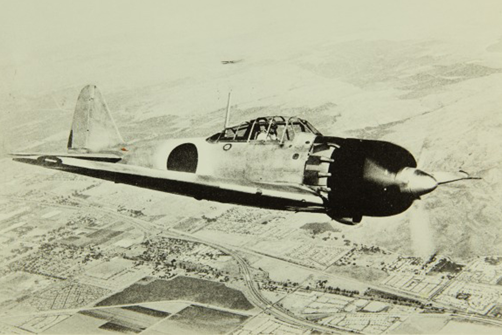 Crashlocatie & Restant A6M2 Model 21 Zero