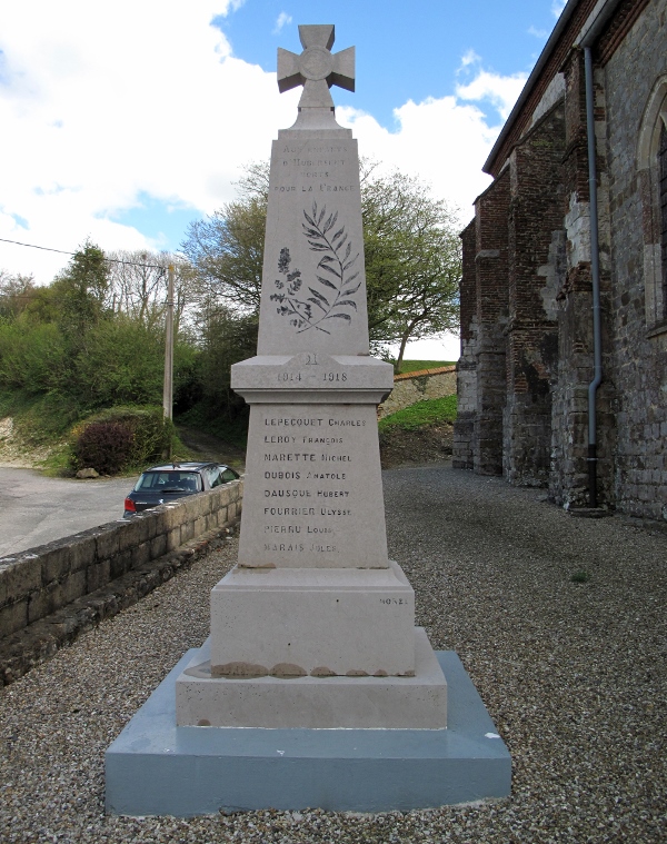 Oorlogsmonument Hubersent