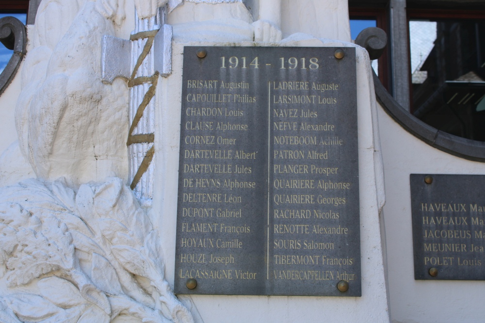 Oorlogsmonument Trazegnies	 #2