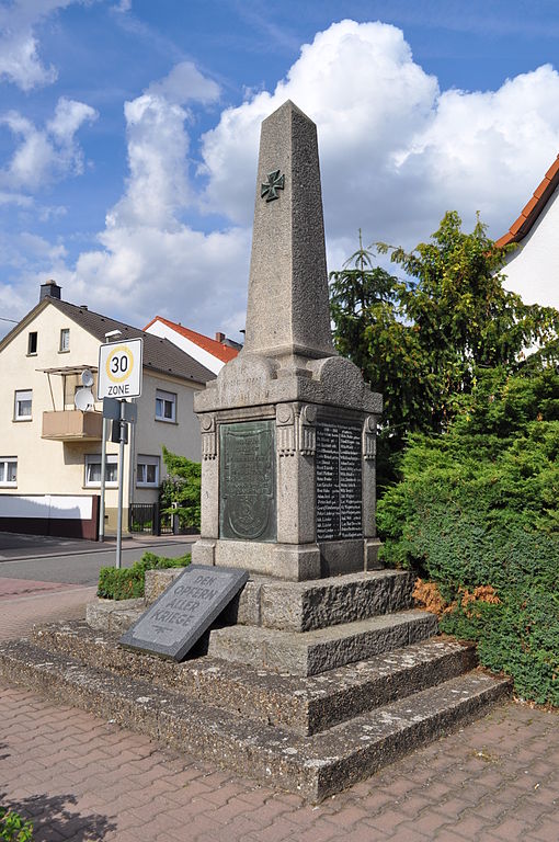 Oorlogsmonument Eddersheim #1