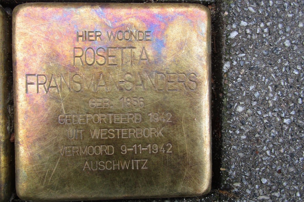 Stolpersteine Harddraverstraat 15b #4