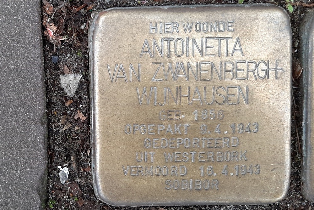 Stolpersteine Sint Janstraat 25 #2