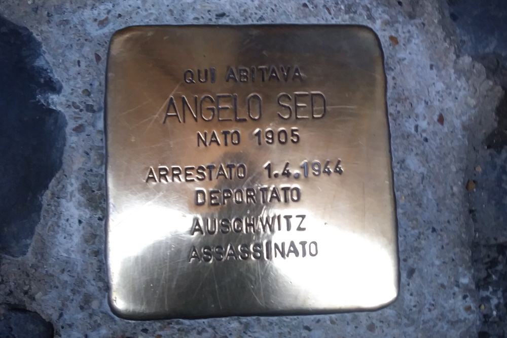 Stolpersteine Via Sant'Angelo in Pescheria 28