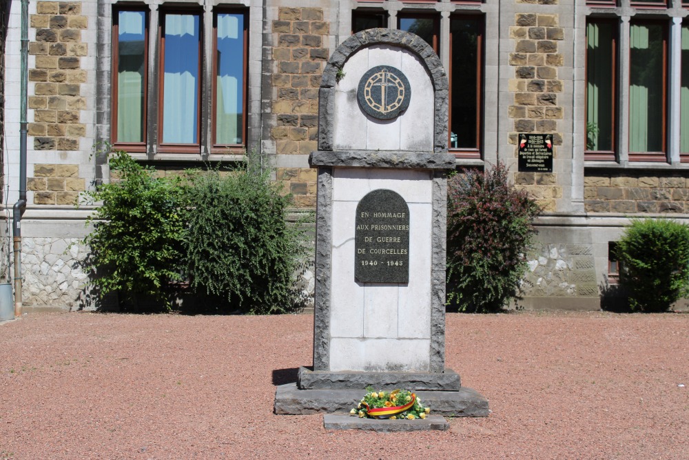 Monument Tweede Wereldoorlog Courcelles	 #2