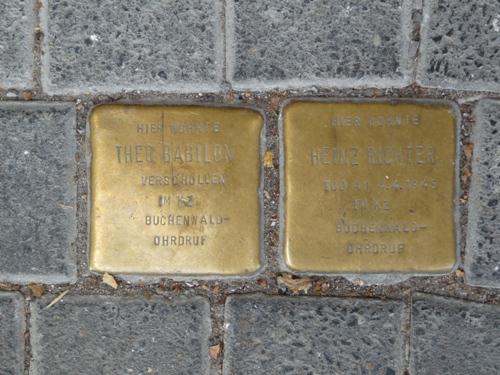 Stumbling Stones Breite Straße 118 #1