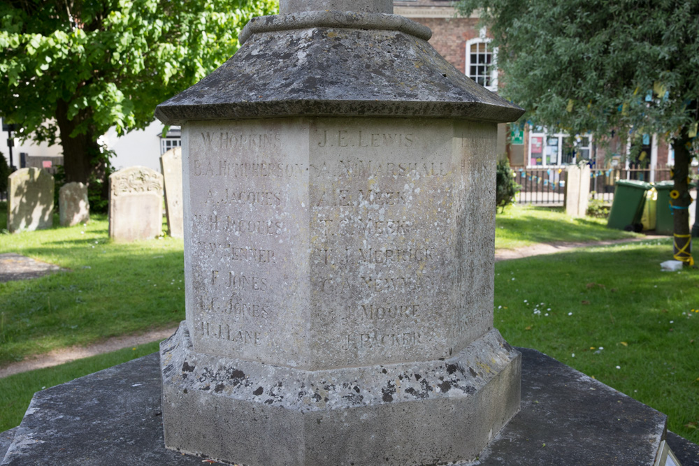 Oorlogsmonument Newent #3