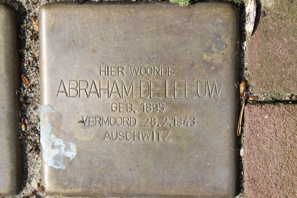 Stolpersteine Daendelstraat 33 #4