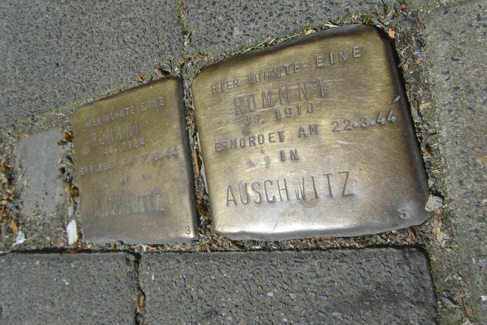 Stolpersteine Gereonswall 30