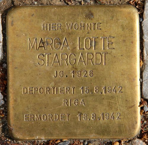 Stolperstein Badensche Strae 19