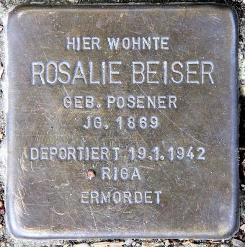 Stumbling Stones Wernerstraße 10 #2