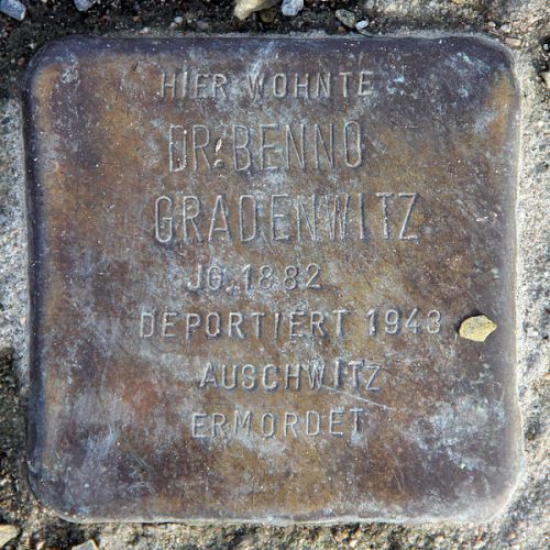 Stolpersteine Cuxhavener Strae 5 #1