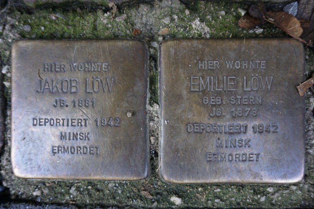 Stumbling Stones Darmstädter Straße 4